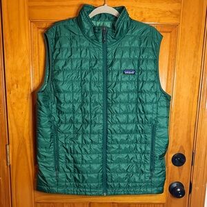 Patagonia Forest Green Puffer Vest